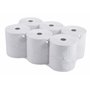 Exacompta - Réf. 43821E - Lot de 6 bobines pour tickets de caisse - largeur 80 mm x diamètre 70 mm - mandrin 12 mm - 1 pli therm