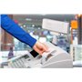 Exacompta - Réf. 43821E - Lot de 6 bobines pour tickets de caisse - largeur 80 mm x diamètre 70 mm - mandrin 12 mm - 1 pli therm