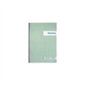 Exacompta - Réf. 3287E - Lot de 5 manifolds FACTURES - avec mention TVA - 50 feuillets numérotés et autocopiants - duplicatas (1