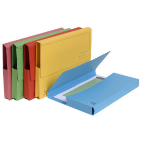Exacompta - Réf. 46971E - Carton de 50 chemises Poche avec soufflet de 32 mm Forever® 290 g/m² - 100% recyclées et certifiées An