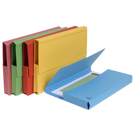 Exacompta - Réf. 46971E - Carton de 50 chemises Poche avec soufflet de 32 mm Forever® 290 g/m² - 100% recyclées et certifiées An