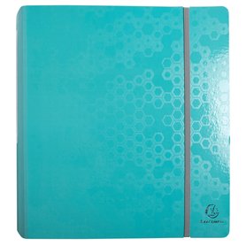 Exacompta - Réf. 53410E - Carton de 6 classeurs à levier Prem'Touch Maïa - En polypropylène recyclé - Dos arrondi 80 mm - Mécani