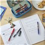 PILOT x NARUTO - Lot de 3 FriXion Ball + 3 FriXion Ball Clicker - Stylos effaçables - Édition limitée Naruto Shipudden - Stylos 