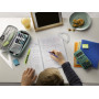 PILOT - Lot de 4 FriXion Ball Clicker 07 - Stylo Effaçable à Encre Thermosensible - Stylo Roller Rétractable et Rechargeable - B