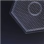 Exceart Lot de 3 perles à repasser - En plastique - Forme carrée - Forme hexagonale - Pour enfants et adultes