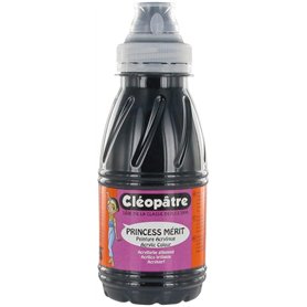 CLEOPATRE - PAM250-2 - Peinture Acrylique Princess Merit - Noir - Flacon 250 ml