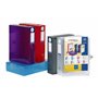 Viquel - Lot de 6 boites de classement en plastique personnalisable - Lot 6 boites à archive grande capacité - Boites de rangeme