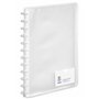 Viquel 097795-49 Geode Lot de 12 Protège-documents avec pochettes amovibles A4 en plastique 40 Vues Couleurs Assorties