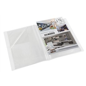 Viquel 544040-04 Reliure 40 vues en Propyglass A3 Transparent