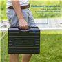 Campingaz Camp Bistro DLX Réchaud à Gaz, Réchaud Camping Compact à Allumage Piézo, Réchaud à Cartouches Robuste à Protection Ant