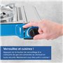 Campingaz Camp Bistro DLX Réchaud à Gaz, Réchaud Camping Compact à Allumage Piézo, Réchaud à Cartouches Robuste à Protection Ant