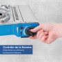 Campingaz Camp Bistro DLX Réchaud à Gaz, Réchaud Camping Compact à Allumage Piézo, Réchaud à Cartouches Robuste à Protection Ant