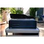 Campingaz Othello 2L Plancha Gaz | Grill de table | Gril Teppanyaki avec plaque de cuisson en acier émaillé | 2 brûleurs en acie