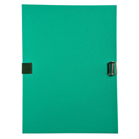 Exacompta - Réf. 30103H - Carton de 10 chemises à dos extensible en polypropylène couleur - 1 rabat en pied - fermeture par sang
