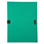 Exacompta - Réf. 30103H - Carton de 10 chemises à dos extensible en polypropylène couleur - 1 rabat en pied - fermeture par sang