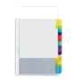Elba 100204580 Intercalaire pochette A4+ Incolore