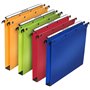 L'oblique A-Z Poly pro Ultimate Lot de 10 Dossiers Suspendus pour Tiroir Fond 30 mm