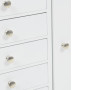 AUUIJKJF Articles de maison, armoire à bijoux autoportante blanche, meubles de costume