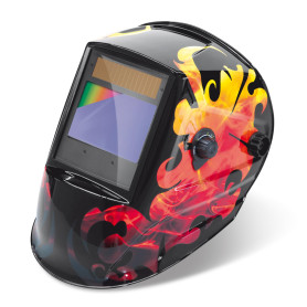 GYS - Masque de soudage LCD ZEUS 5-13 G Fire True Color - teinte 3/5>13 - champ de vision100x67mm - assombrissement auto 0