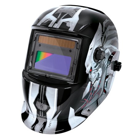 GYS - Masque de soudage LCD Venus 3/9-13 G Iron True Color - Teinte 3/9>13 - Champ de Vision 92x42mm - assombrissement Auto 0