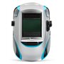 GYS - Masque de soudage LCD ERGOTECH+ 3/5-13 G Silver True Color - teinte 3/5>13 - champ de vision 100x67mm - assombrissement au