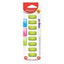 Maped Aimants, Acrylique, Couleurs Assorties, 7,38 x 2,3 x 0,25 cm