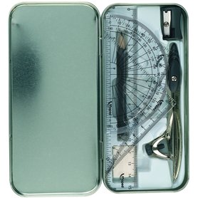 Maped Boîte de 8 outils de géométrie en métal