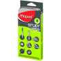 Maped Boîte de 8 outils de géométrie en métal