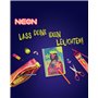 Maped - Gommes Neon Bi-Couleurs - Gomme Efficace, ne Laisse pas de Trace - Format Rectangle 22x12x61mm - 2 Gommes Néon