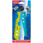Maped - Règle Pliable Croc Croc - Utilisable Ouverte ou Fermée - Verrou pour Fixer la Règle ouverte - Forme Crocodile - Idéal po