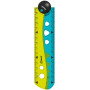 Maped - Règle Pliable Croc Croc - Utilisable Ouverte ou Fermée - Verrou pour Fixer la Règle ouverte - Forme Crocodile - Idéal po