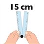 Maped - Règle Pliable Croc Croc - Utilisable Ouverte ou Fermée - Verrou pour Fixer la Règle ouverte - Forme Crocodile - Idéal po