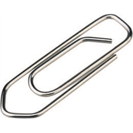 Maped - ET32001104 - Lot de trombones - 100 Pièces - Argent - 2.07 x 1 cm