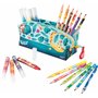 Maped Trousse Jungle Fever avec 12 feutres + 12 crayons - Créativité et couleur dans votre matériel scolaire - Espace efficace