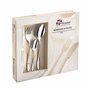 Pradel Excellence - Ménagère Inna 24 Pièces - Acier Inoxydable 18/10 - Service pour 6 Personnes - Couteaux, Fourchettes, Cuillèr