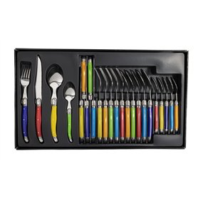 LAGUIOLE - Ménagère Multicolore