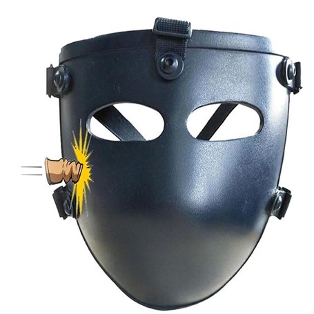 TS TAC-SKY Masque Facial NIJ IIIA Léger