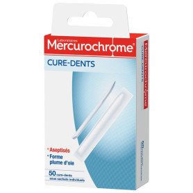 Mercurochrome 50 Cure-Dents