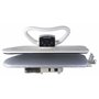 Speedypress Presse à Repasser à Vapeur 71HD-Blanc 68cm avec Support