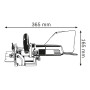 Bosch Professional 0601620070 Fraiseuse à Lamelles GFF 22 A 670W L-BOXX, Lame acier au Carbure Bleu