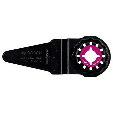 Bosch Accessories 2609256C67 Lame coupe-joint universelle HCS AIZ 28 SC 28 x 50 mm accessoire Starlock Multicolore