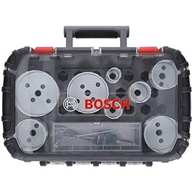 Bosch Accessories Coffret de 11 Scies Trépan Progressor for Wood & Metal Set Installations Électriques (pour bois et métal