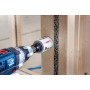 Bosch Accessories Coffret de 11 Scies Trépan Progressor for Wood & Metal Set Installations Électriques (pour bois et métal, Ø 25
