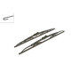 Bosch Balais d'Essuie–Glace Plats Conventionnel Twin 502, Longueur: 500mm/450mm – 1 Paire de Balais avant