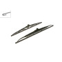 Bosch Balais d'Essuie–Glace Plats Conventionnel Twin Spoiler 531S, Longueur: 530mm/450mm – 1 Paire de Balais avant