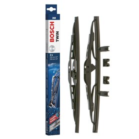 Bosch Balais d'Essuie–Glace Plats Conventionnel Twin 260