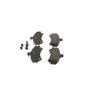 Bosch BP182 - Plaquettes de Frein Avant pour Voiture - Qualité Bosch - Réduction du Bruit et de la Poussière - Certifié ECE-R90 