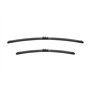 Longueur: 650mm/500mm – 1 Paire de Balais avant