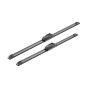 Bosch Balais d'essuie - glace plats Aerotwin AR728S, Longueur: 550mm/475mm − 1 paire de balais avant - Pour véhicules avec direc