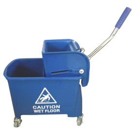Thomas Mini Chariot Nettoyage Seau avec Séparation Eau Propre/Sale 20 L